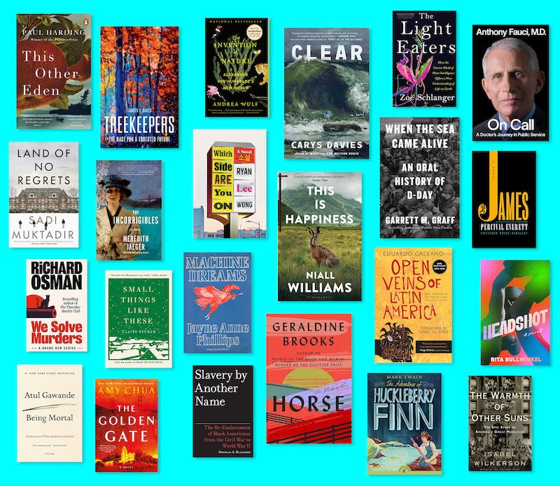 Covers of recommended books